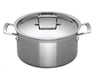 Le Creuset Cooking pan / Soup pan Magnetik - TriPly stainless steel - ø 20 cm / 4 liters