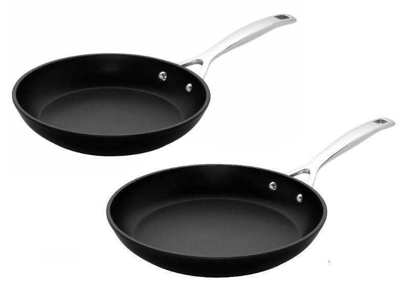 Le Creuset Frying pan set Les Forgées TNS - ø 24 and 28 cm + 2 matching lids