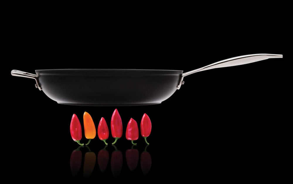 Le Creuset Saute pan Les Forgées TNS - ø 28 cm / 3.2 liters - standard non-stick coating