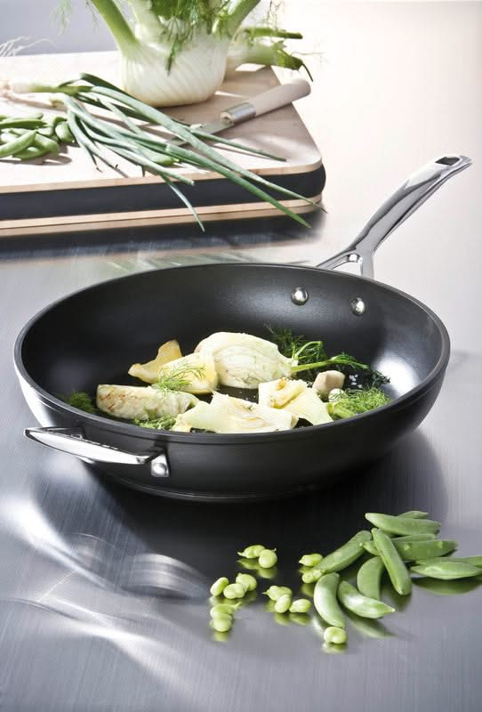 Le Creuset Saute pan Les Forgées TNS - ø 28 cm / 3.2 liters - standard non-stick coating