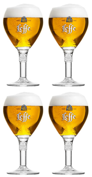 Leffe Beer Glasses 250 ml - 4 Pieces