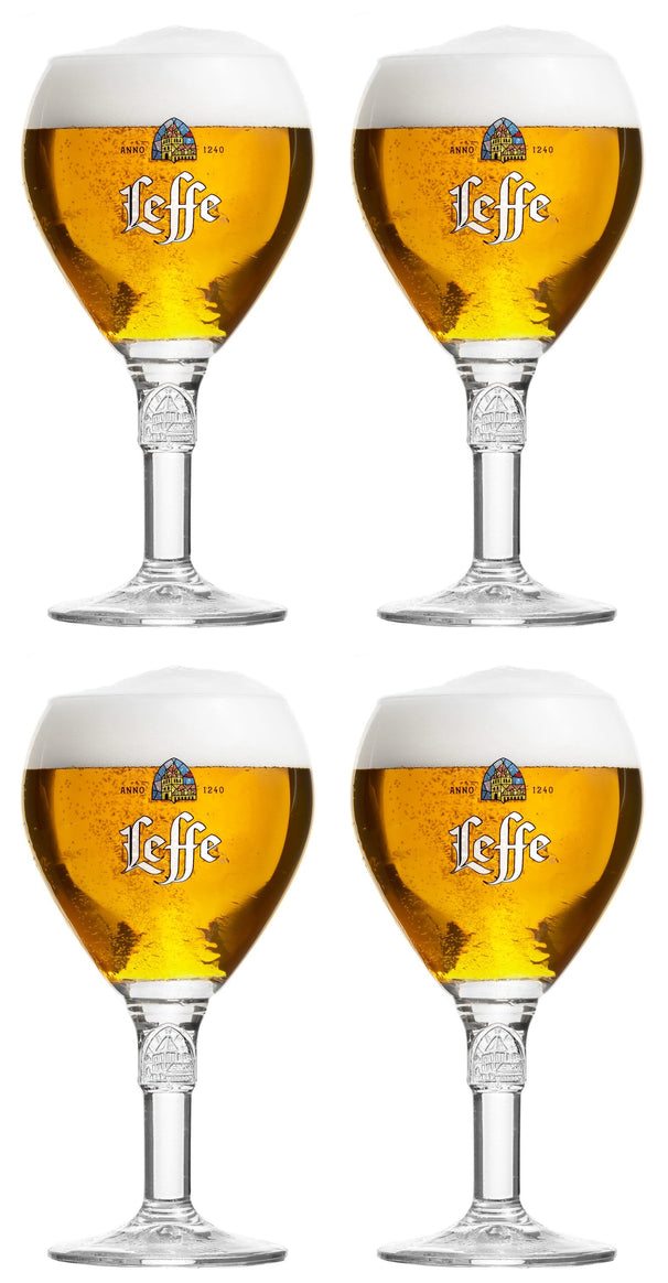 Leffe Beer Glasses 250 ml - 4 Pieces