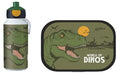 Mepal Lunch set (School cup & Lunch box) Campus Pop-Up Dino