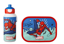 Mepal Lunch Set (School Cup & Lunchbox) Campus Pop-Up Spiderman