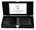 Laguiole Style de Vie Steak forks Luxury Line Black Ebony - 6 pieces