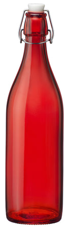 Bormioli Rocco Bailer bottle / Weck bottle Giara - Red - 1 liter