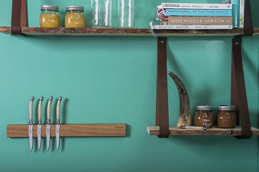 Laguiole Style de Vie Knife Magnet Oak 50 cm