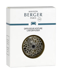 Maison Berger Car Perfume Diffuser Graphic Matt Nickel