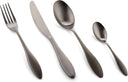 Mepra Cutlery set Carinzia Black Matted - PVD - stainless steel - 24 pieces / 6 people