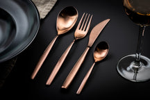 Mepra Cutlery set Stiria Bronzo Ice - Matted - stainless steel - 24-piece / 6 people