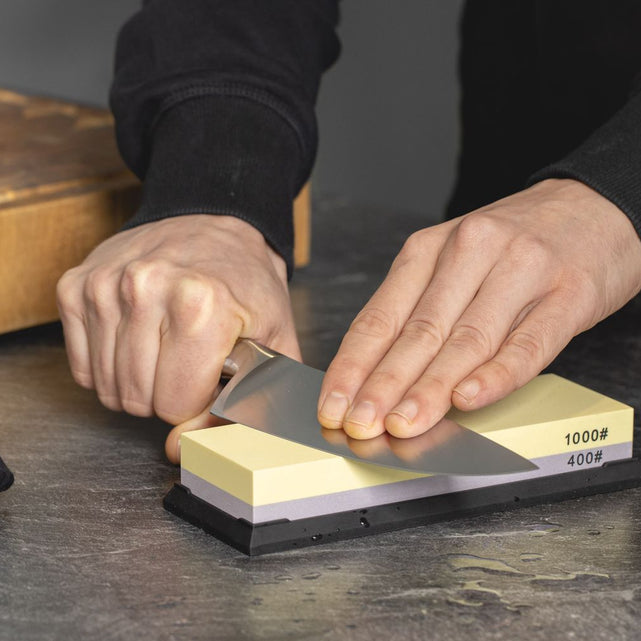 How do you use a whetstone?