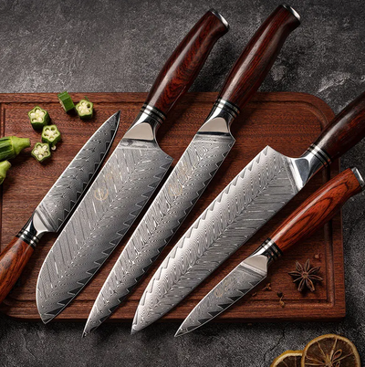 Different types of knife steel