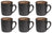 Studio Tavola Mugs Samos 350 ml - 6 pieces