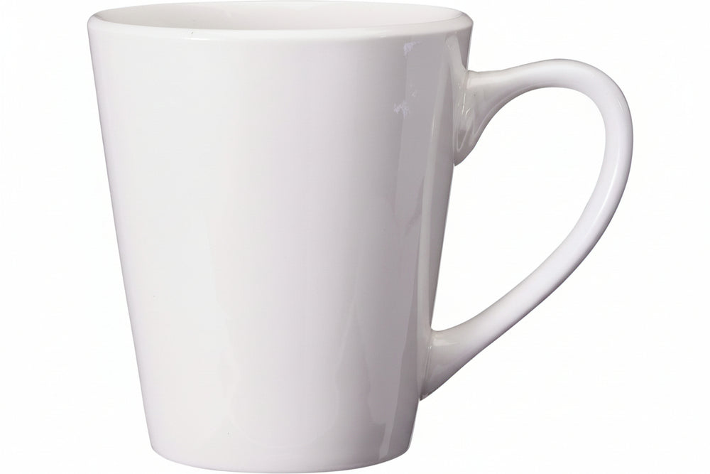 Cookinglife Mugs Siaki - White / Blue / Grey 350 ml - Porcelain - 6 pieces