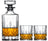 Cookinglife Whiskey Set (decanter & whiskey glasses) Moray - 3 piece set