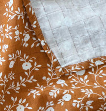 A Little Lovely Company Hydrophilic Cloth - Blossom - Caramel - 2 Pieces