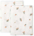 A Little Lovely Company Hydrophilic Cloth - Flowers - 2 Pieces