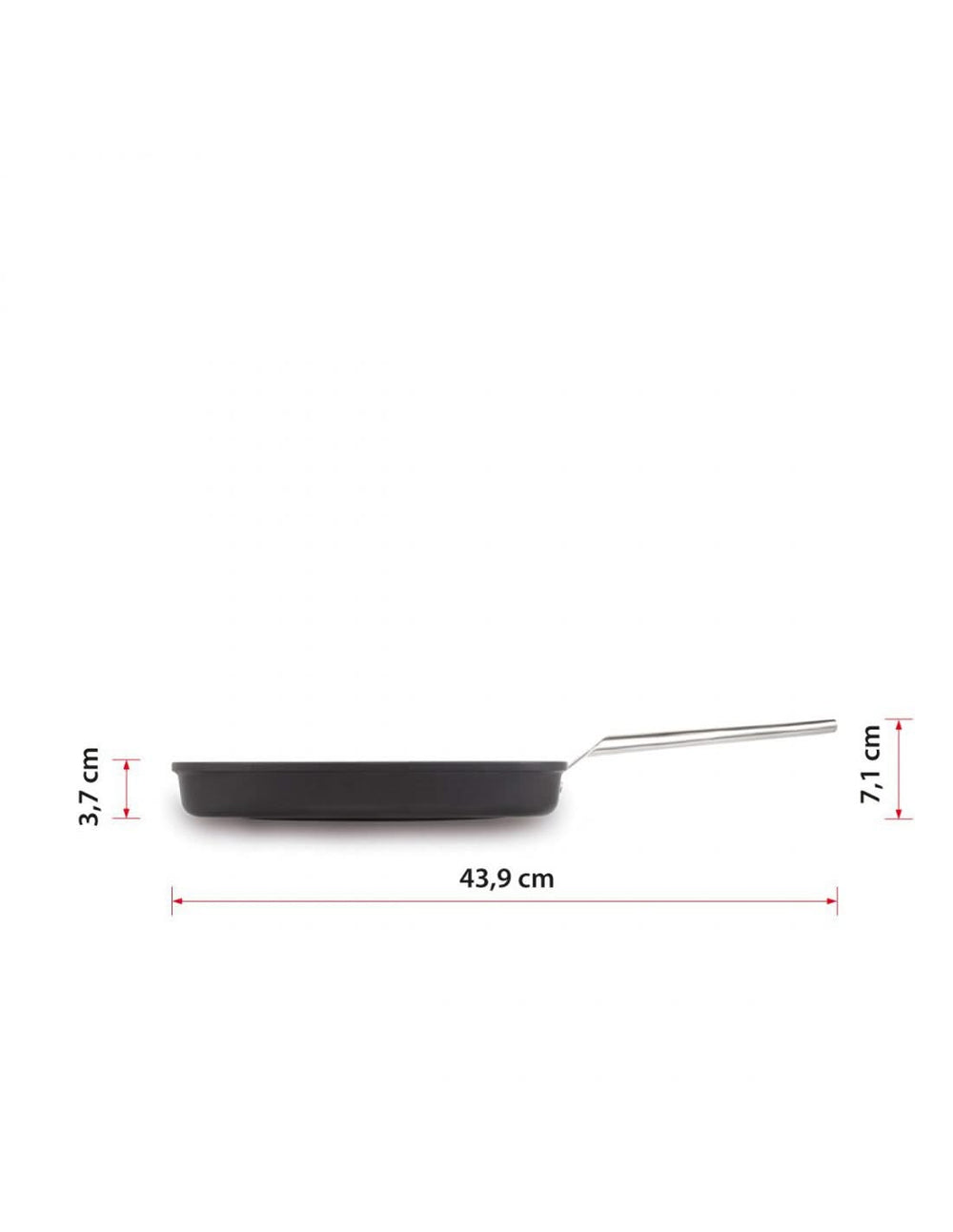 Valira Grill pan Aire - smooth bottom - 23 x 23 cm - standard nonstick coating