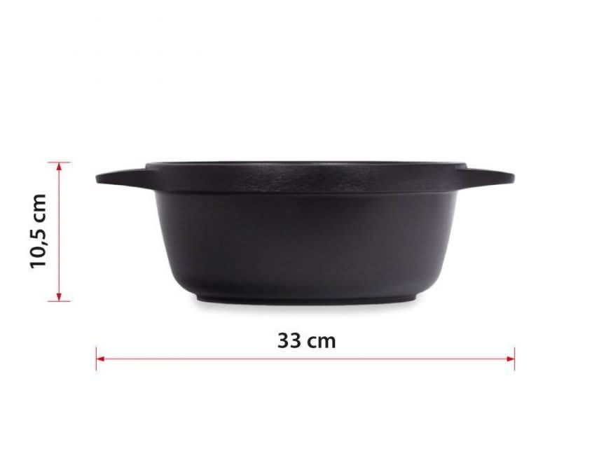 Valira Casserole with lid Aire - ø 24 cm / 4 liters