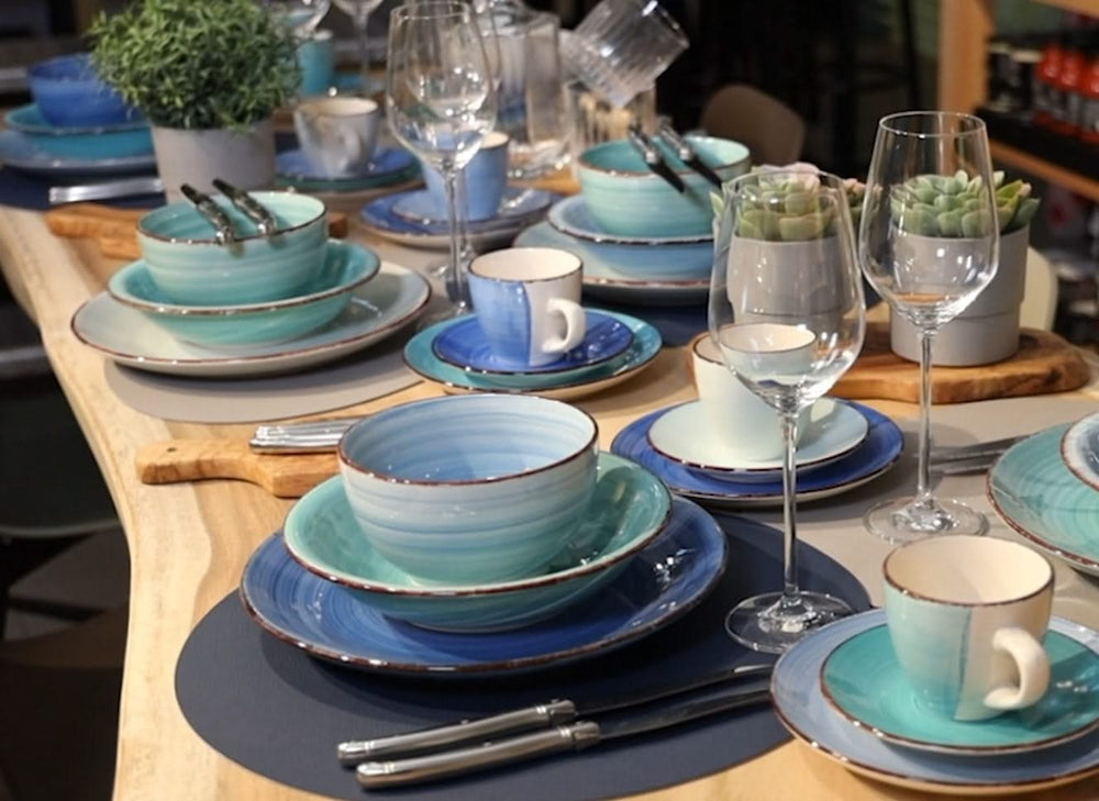 Studio Tavola Coffee set Ocean Blue 18-piece