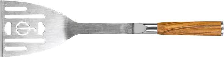 Forged Spatula BBQ - Olive wood / Steel