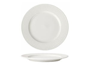 Cookinglife Breakfast Plates / Dessert Plates Siaki New Bone - Porcelain ø 20 cm - 6 pieces