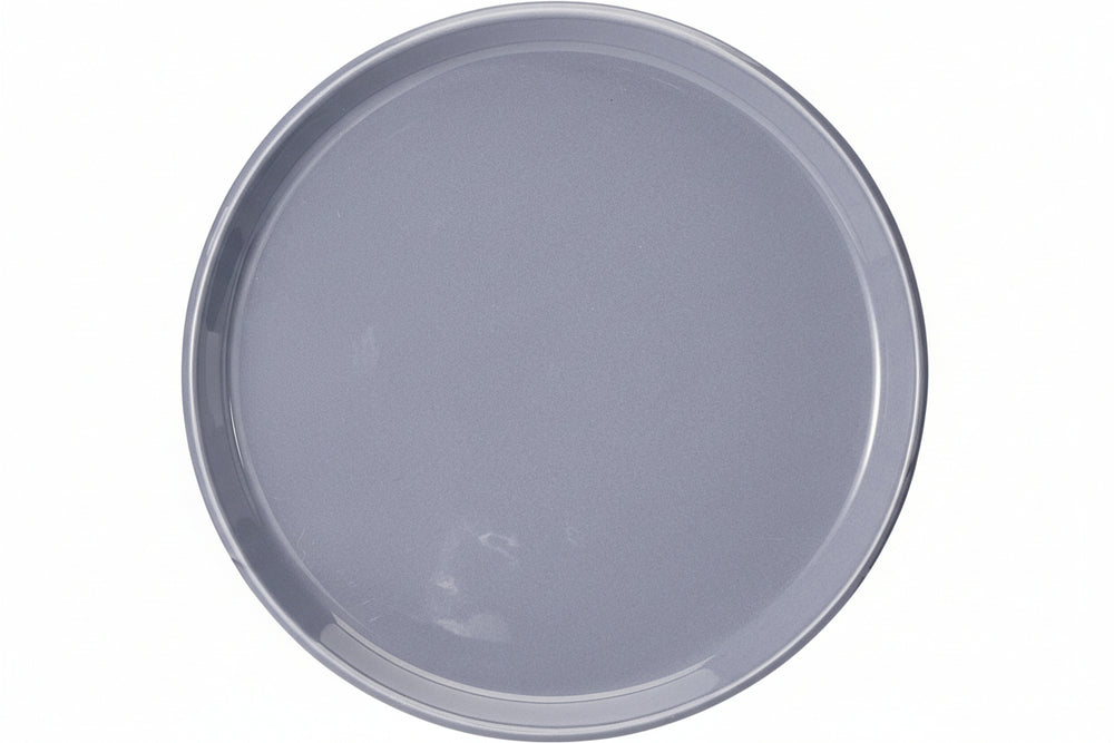 Cookinglife Dinnerware Set Siaki - White / Blue / Grey - Porcelain 18-piece / 6 people - 6 dinner plates, 6 side plates and 6 bowls