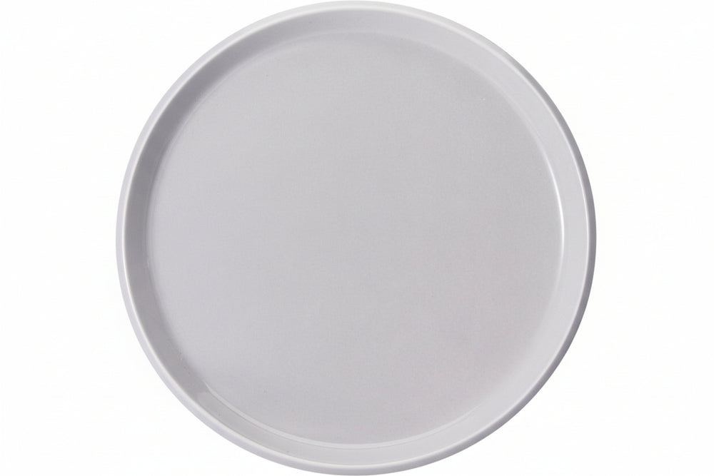 Cookinglife Dinnerware Set Siaki - White / Blue / Grey - Porcelain 18-piece / 6 people - 6 dinner plates, 6 side plates and 6 bowls