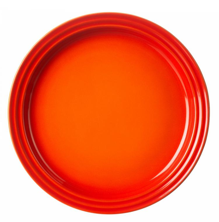 Le Creuset dinner plate - Orange red - ø 27 cm