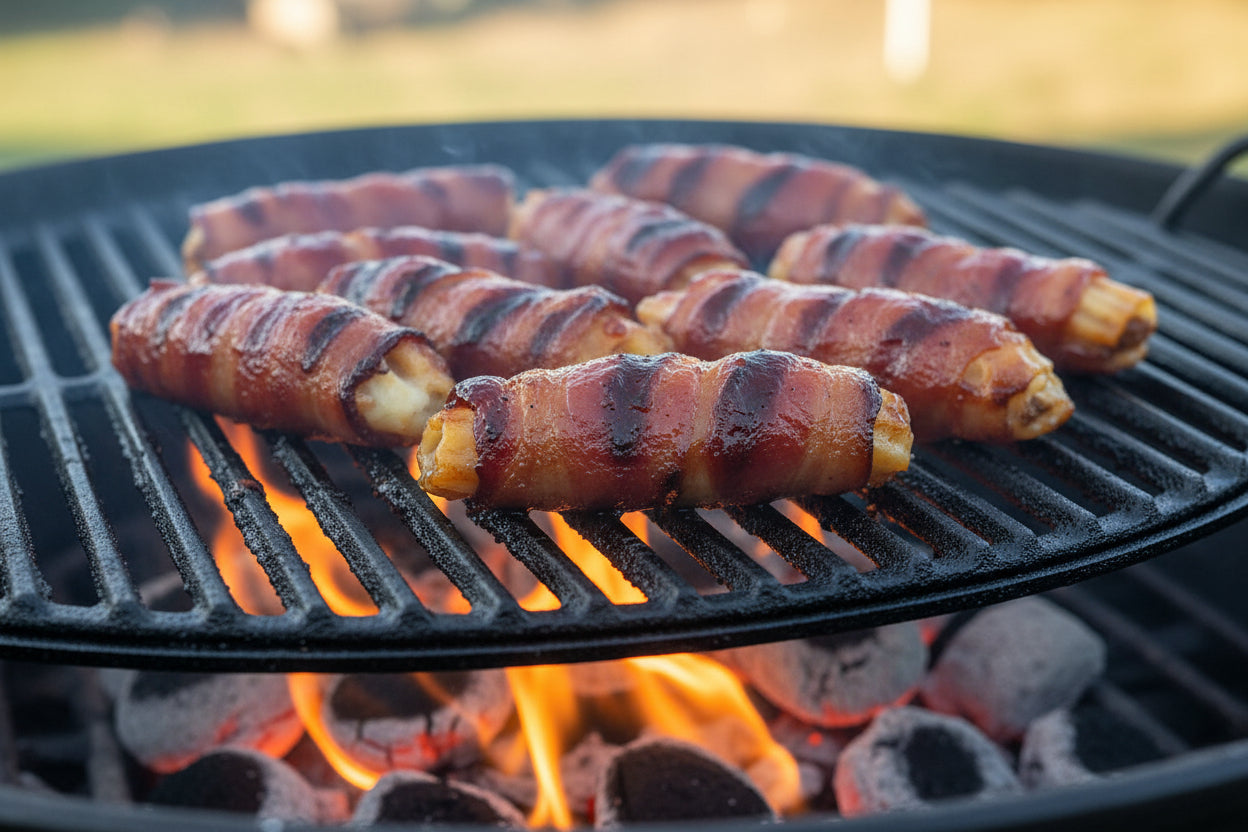 Perfect als snack tijdens een BBQ‑feestje, als borrelhap of gewoon als stoer gerecht voor echte grillliefhebbers.