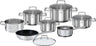 Rosle Cookware Set Moments - Cooking Pots + Lids, Saucepan, Frying Pan, Casserole - Induction compatible - 7 Pieces