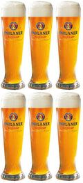 Paulaner Beer glasses Weizen - 300 ml - 6 pieces
