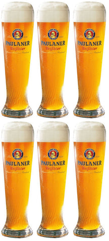 Paulaner Beer glasses Weizen - 300 ml - 6 pieces