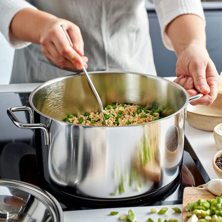 Demeyere 28cm 18/10 Stainless Stew pot Steel pot Demeyere 28cm 18