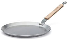 De Buyer pancake pan / Crepe pan Mineral B Wood - ø 24 cm - without non-stick coating