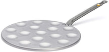 De Buyer Poffertjes pan Mineral B - ø 27 cm - 15 poffertjes - without non-stick coating