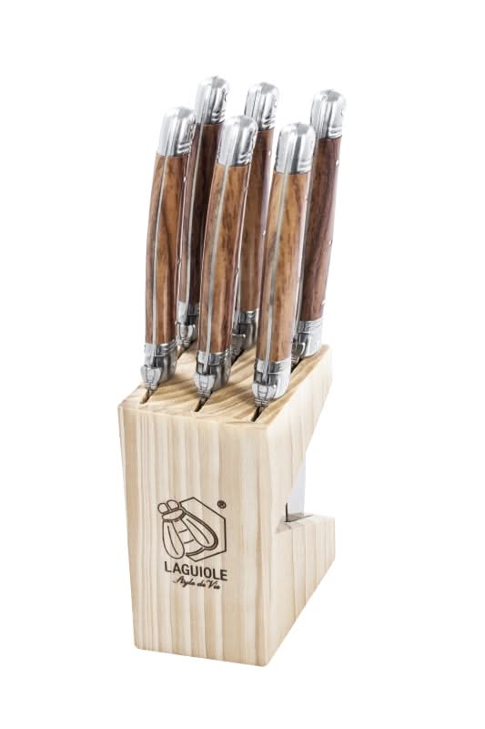 Laguiole Style de Vie Steak knives Premium Line Wood - 6 pieces