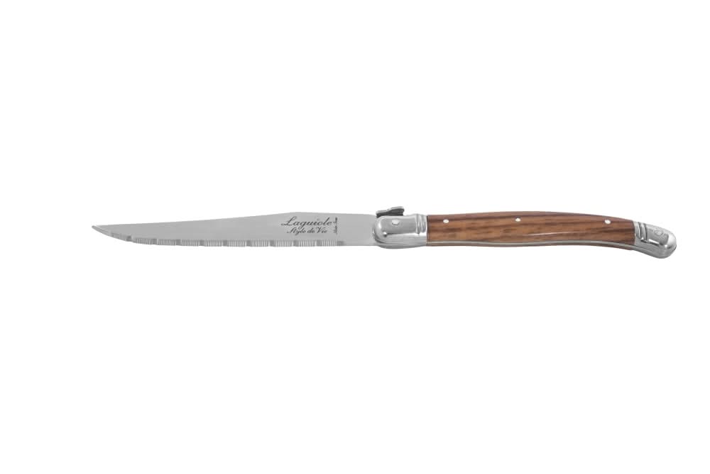 Laguiole Style de Vie Steak knives Premium Line Wood - 6 pieces