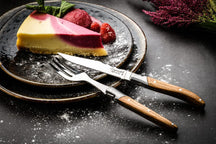 Laguiole Style de Vie Cutlery set - Olive wood - 16 - piece / 4 people