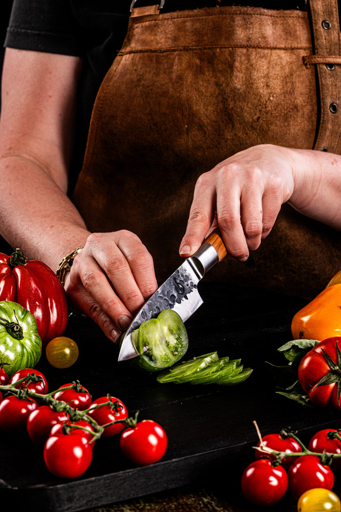 Forged Olive office knive - 23 cm