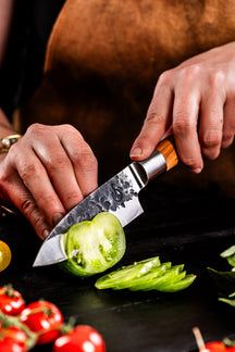 Forged Olive office knive - 23 cm