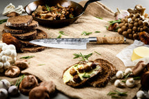 Forged Santoku knife VG10 18 cm