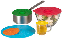 Sareva Silicone Freshening Lids - Vacuum - 5 pieces