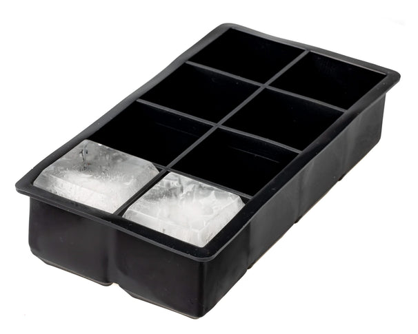 Sareva Ice cube mold - 8 large ice cubes - Silicone - Easy Release - Reusable