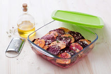 Pyrex Oven dish with lid - Cook & Store - 28 x 20 x 5 cm / 1.6 liters