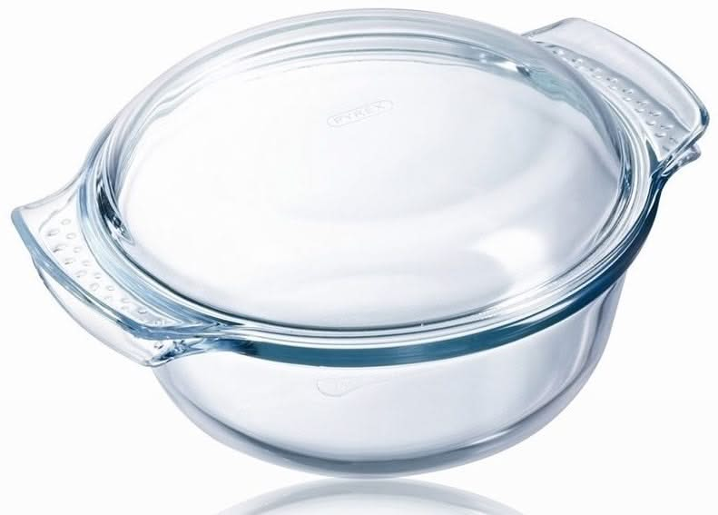 Pyrex Oven dish with lid - Classic - ø 27 cm / 3.5 liters + 1.4 liters