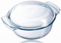 Pyrex Oven dish with lid - Classic - ø 27 cm / 3.5 liters + 1.4 liters