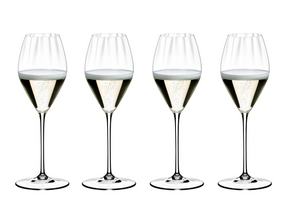 Riedel Wine Glass Set - Champagne Glasses - Performance - 380 ml - 4 Pieces