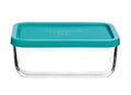 Bormioli Rocco Freshness container Frigoverre - Glass - Blue 21 x 13 x 8 cm / 1.4 liters