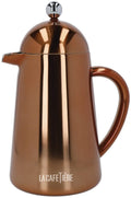 La Cafetière Cafetiere Havana stainless steel / Copper - Double walled - 1 Liter / 7 cups